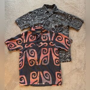 Kahala Hawaiian aloha shirt bundle